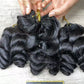 Crochet hair #1B loose wave