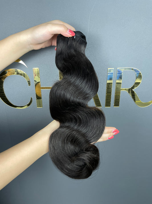 Raw indian hair #1B - Body Wave