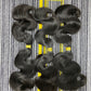 Twist human bulk hair #1B BW