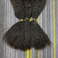 Twist human bulk hair #1B KS