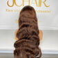 #4 Chocolate Straight / Body Wave Brazilian Hair 13X4 Transparent Lace Wig 180%