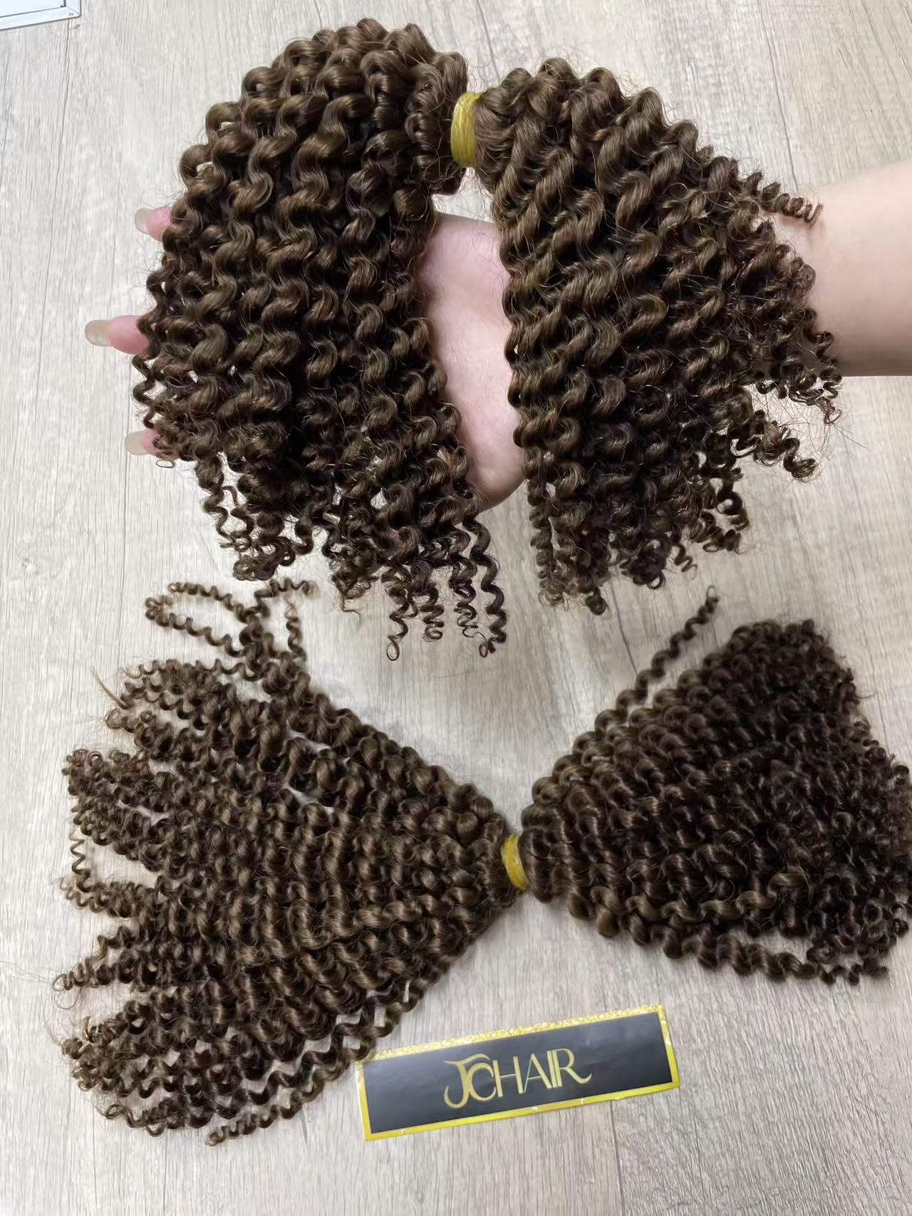 Twist human bulk hair #4 KC