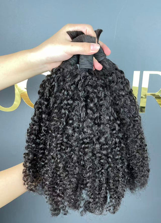 Bulk Hair Off the Track #1B - Pixie Curly