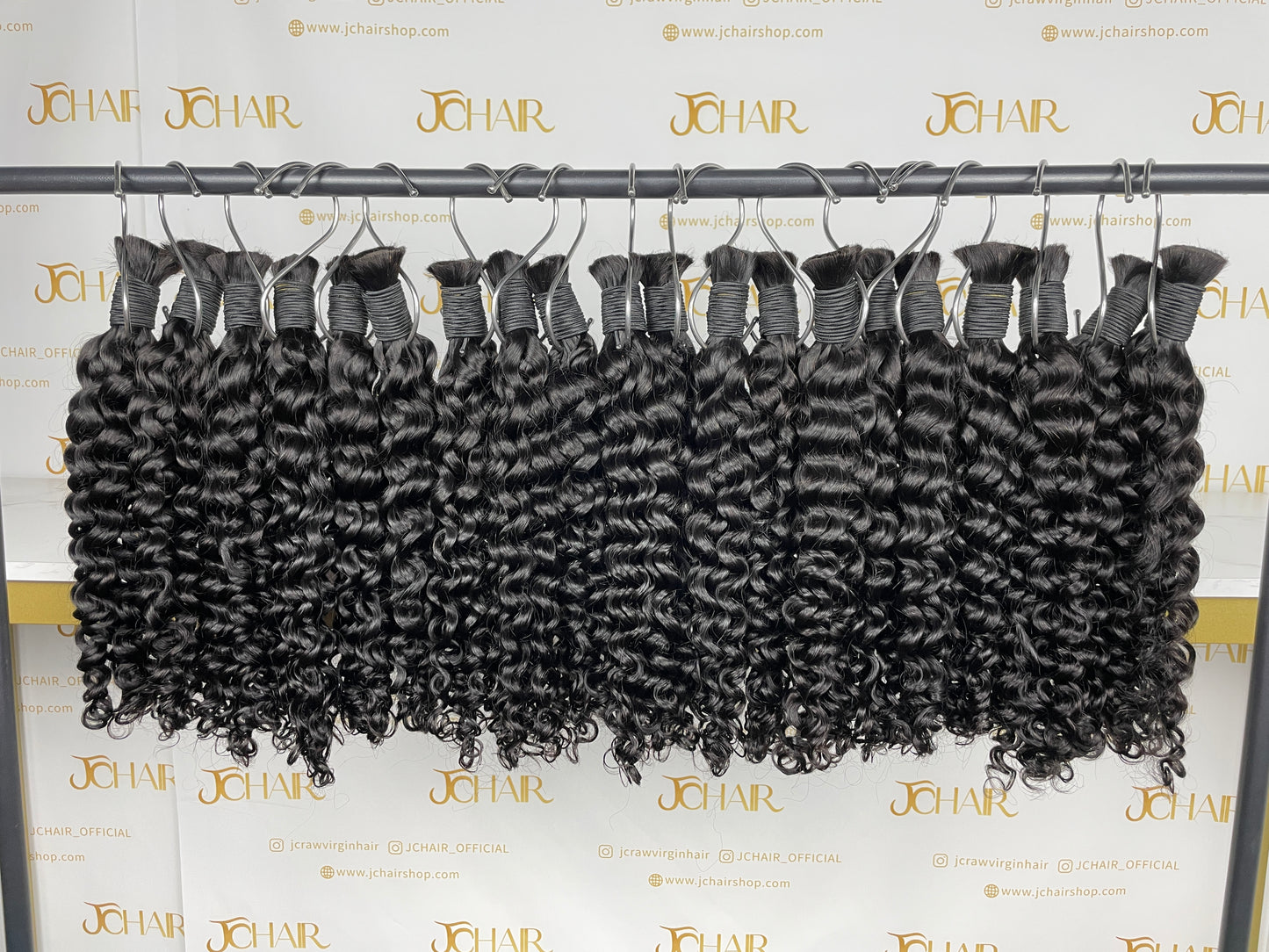Bulk Hair Off the Track #1B - Italian Curly