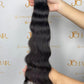 Raw Vietnamese Hair single drawn Bundle #1B - Indian Wavy