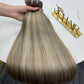raw virgin balayage bundles #P4/60B straight