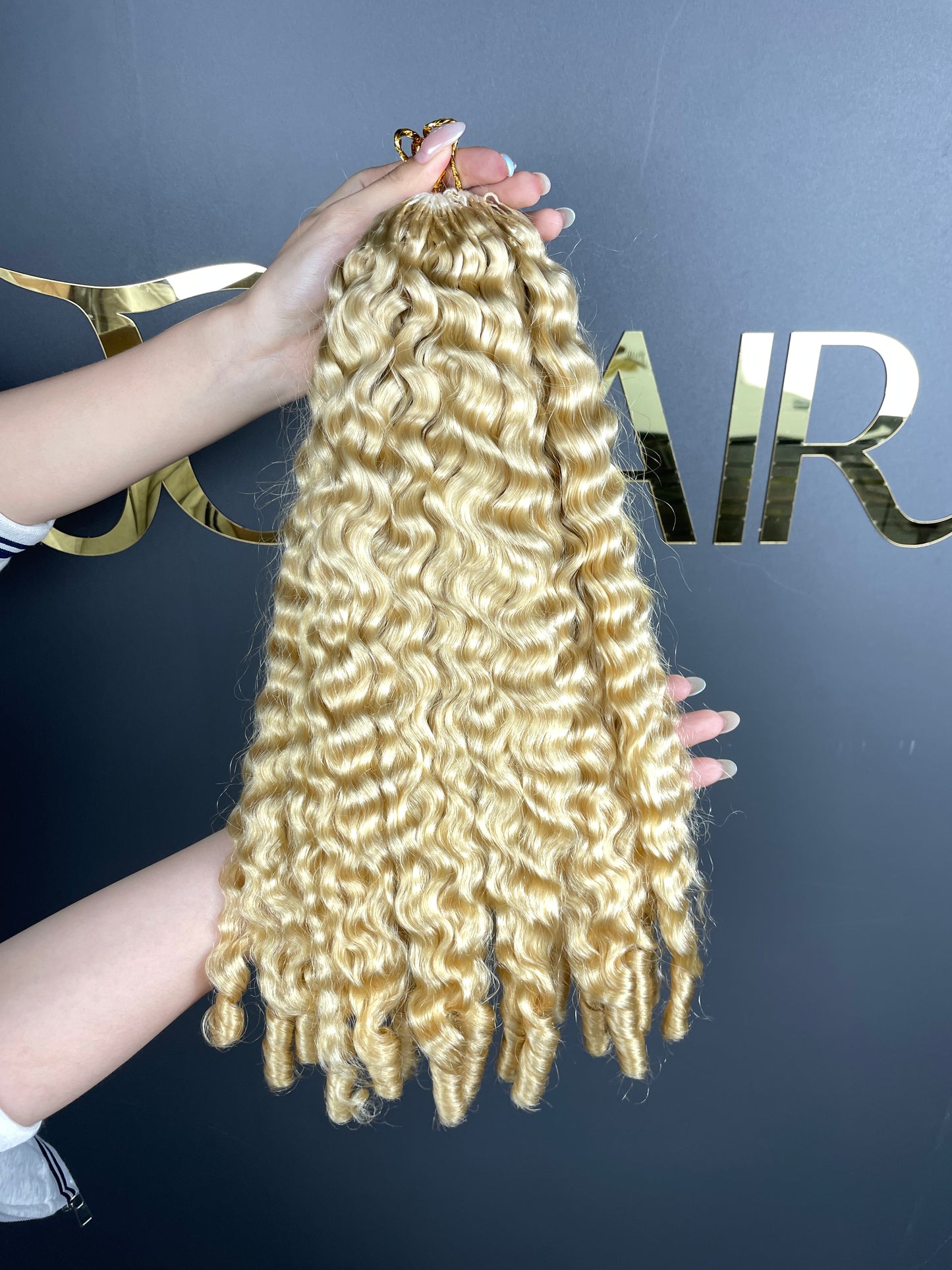 Crochet hair #613 spanish spiral curly