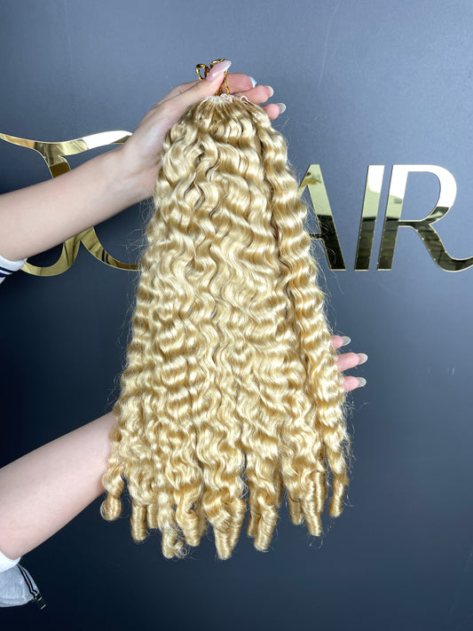 Crochet hair #613 spanish spiral curly