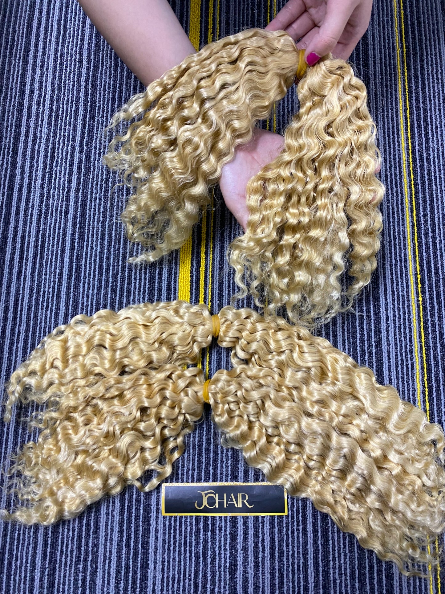 Twist human bulk hair #613 BC
