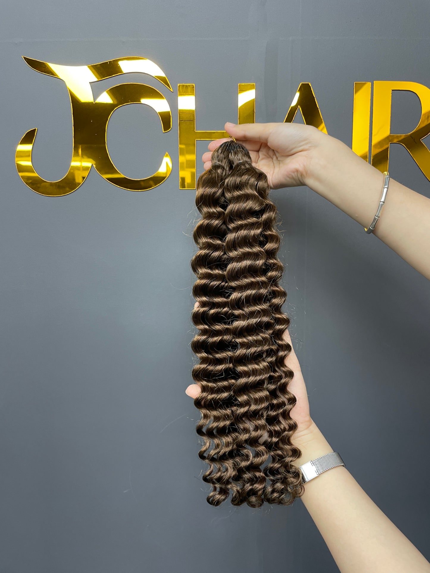 Miracle Knots Crochet Hair #4A deep wave