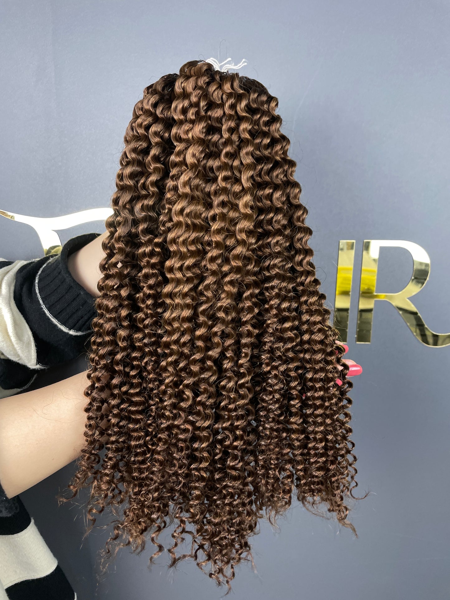 Crochet hair #4 kinky curly