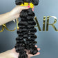 Top Burmese Virgin Hair Loose Curly Bundle #1B