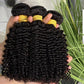 Top Burmese Virgin Hair Kinky Curly Bundle #1B