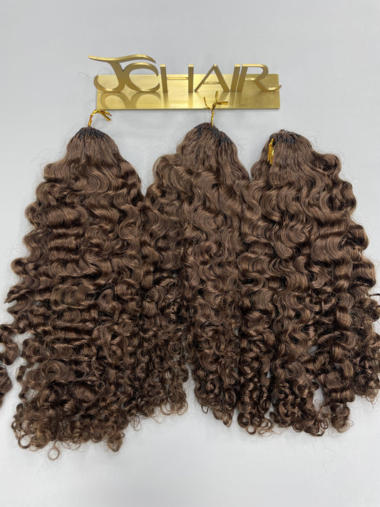 Miracle Knots Crochet Hair #4A burmese curly
