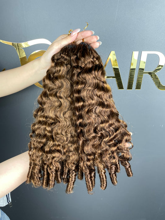 Crochet hair #4 spanish spiral curly
