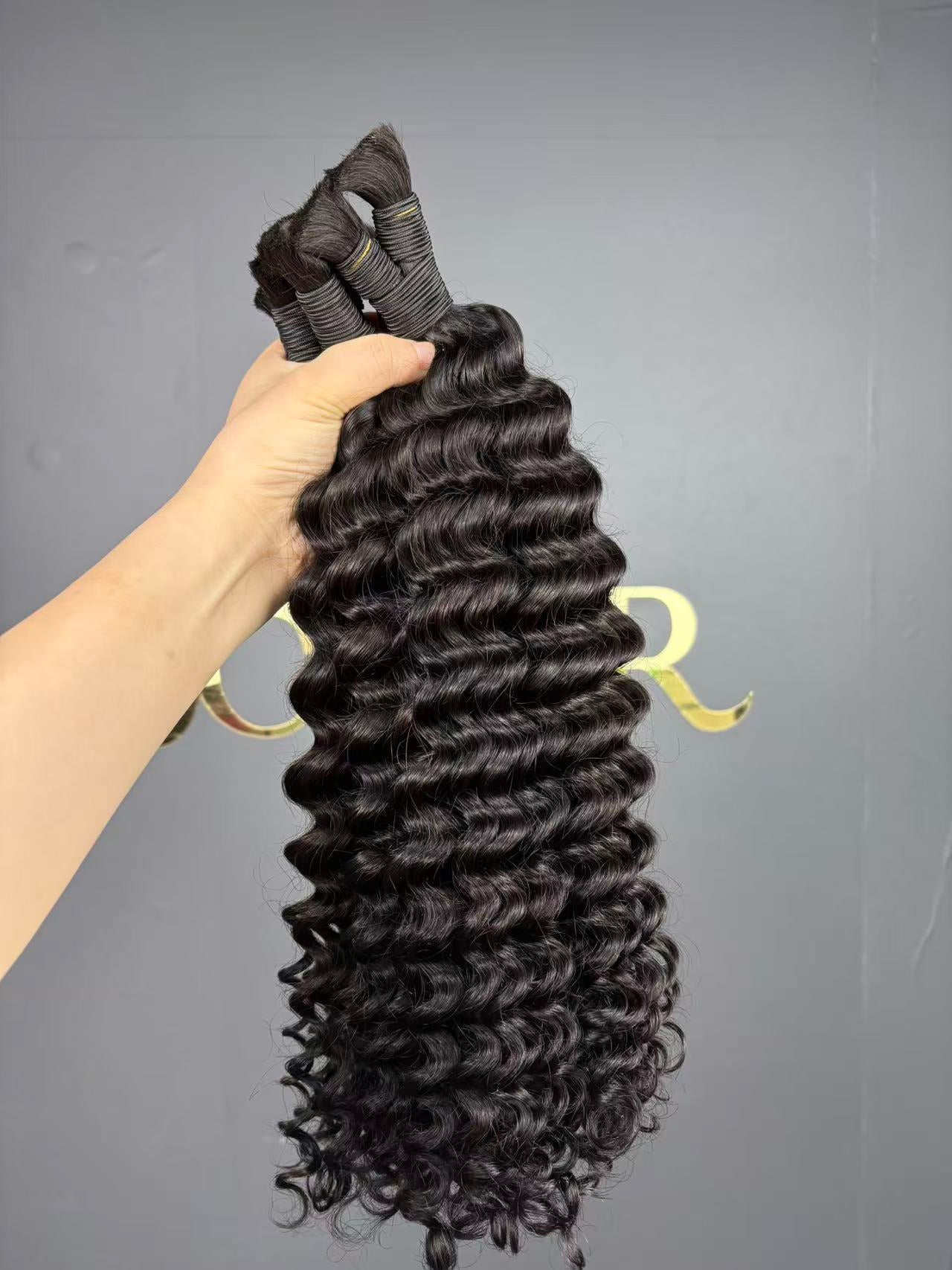 Bulk Hair Off the Track #1B - Deep Wave