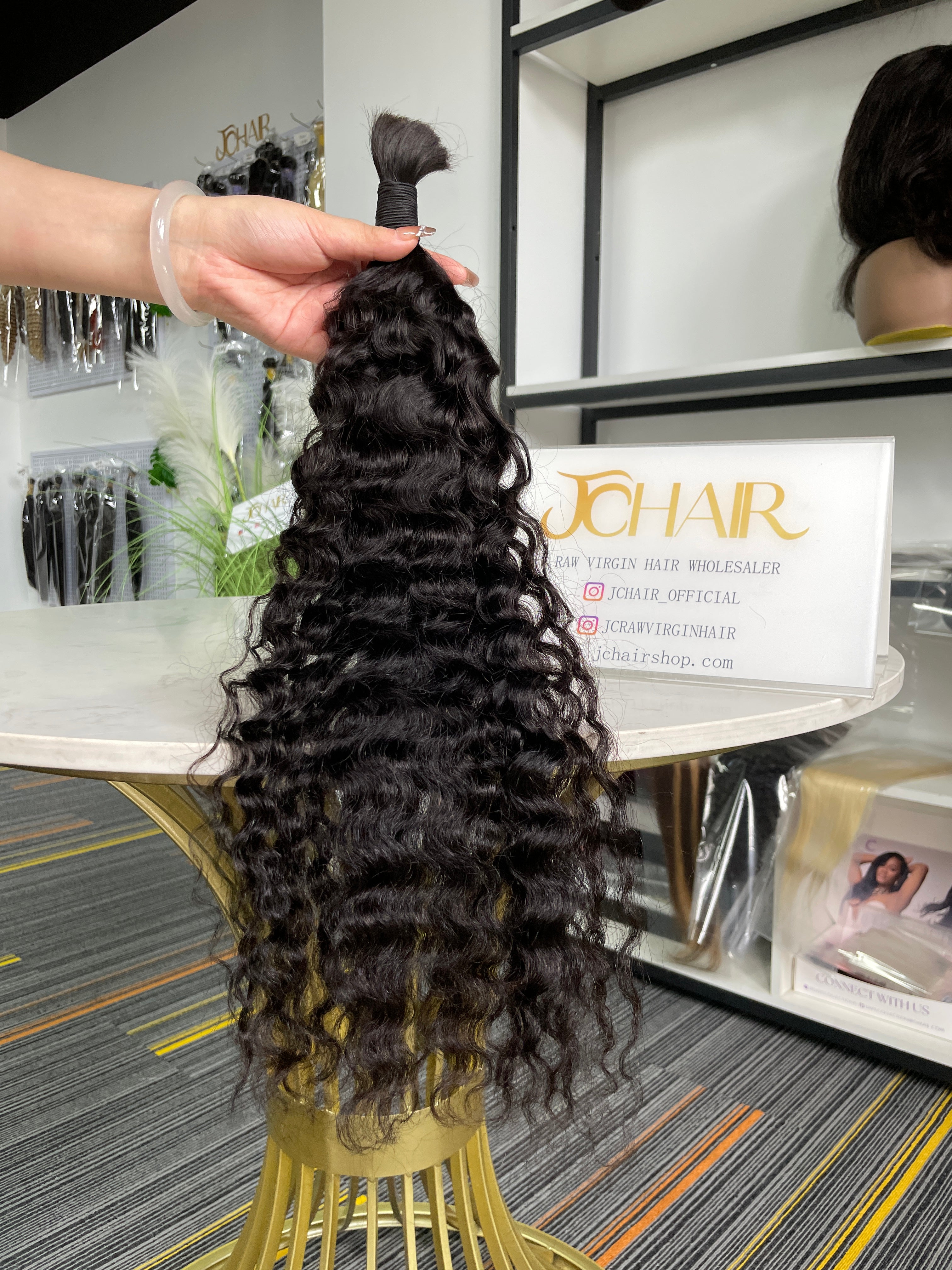 Bulk Hair Extension JC Raw Virgin Hair Bulk Hair Extension JC Raw Virgin Hair