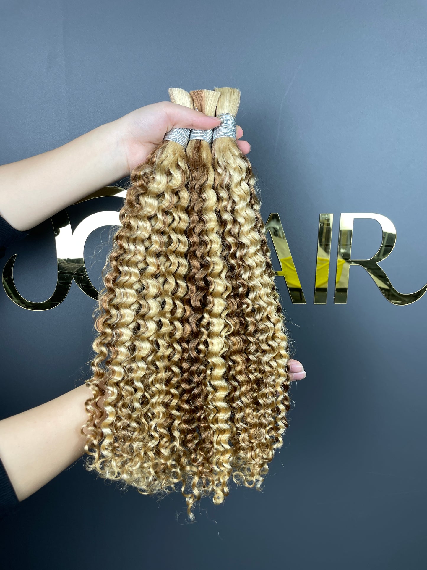 Bulk Hair Off the Track #27/30/613- Italian Curly