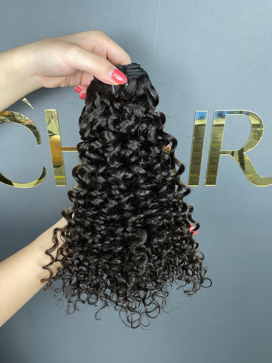 Raw indian hair Bundle #1B - Italian curly