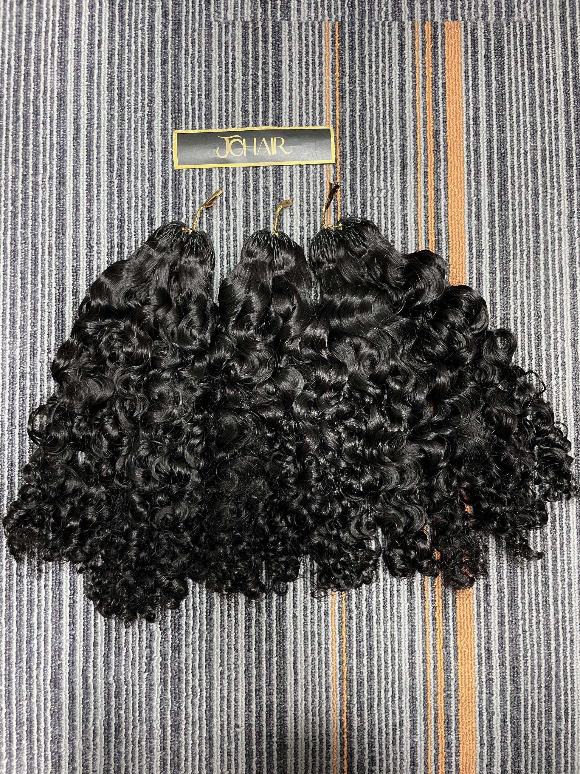 Crochet hair #1B burmese curly