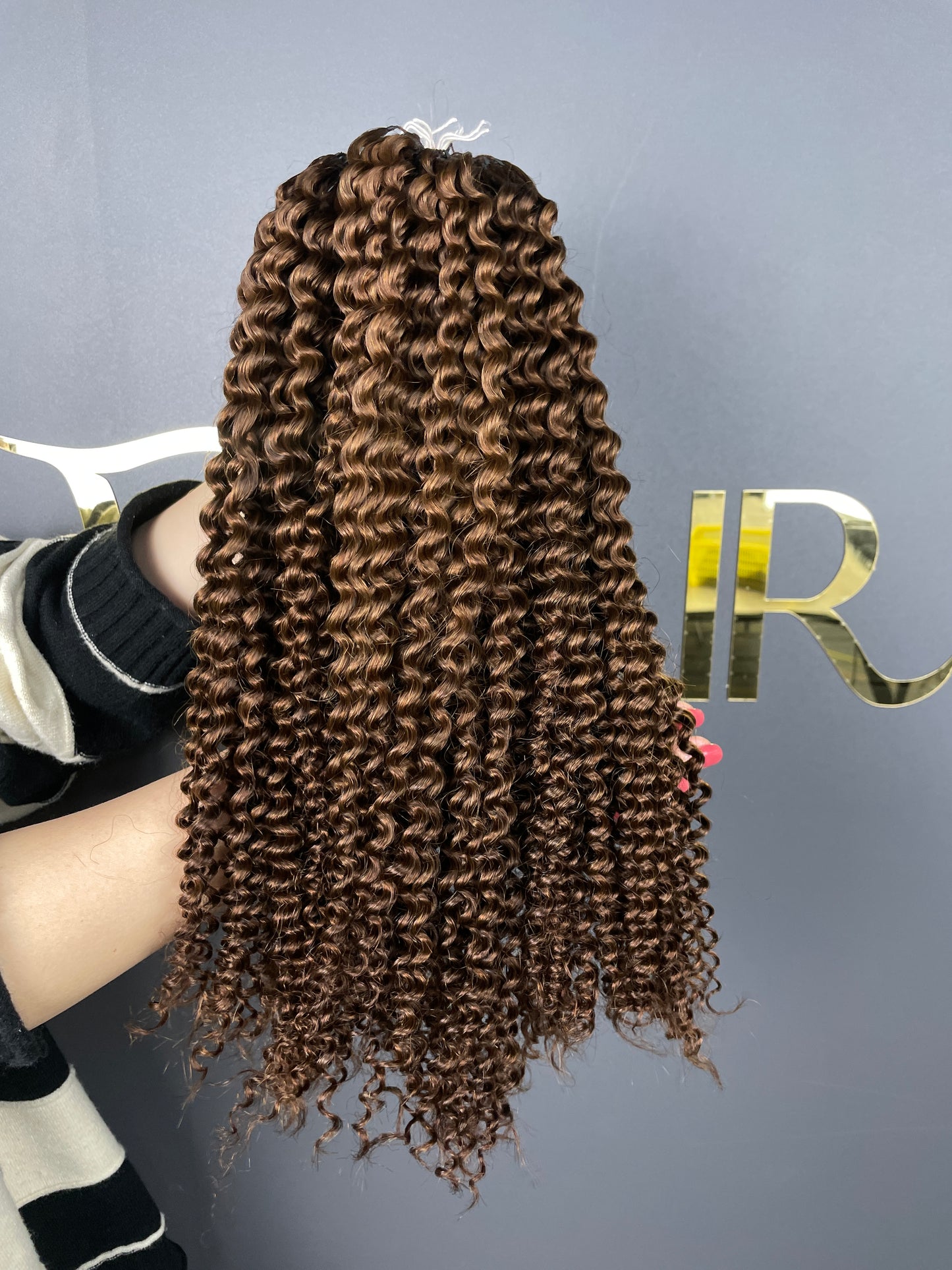 Crochet hair #4 kinky curly