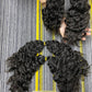 Twist human bulk hair #1B FW