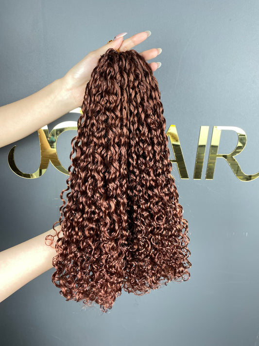 Crochet hair #8 pixie curly