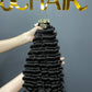 Deep Wave Tape in Hair Extention #1B