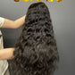 Wear and Go Glueless Wigs Pre Plucked Pre Cut #1B Indian wave 180%