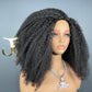 Half Wig #1B Afro Kinky Curly