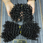Twist human bulk hair #1B IC