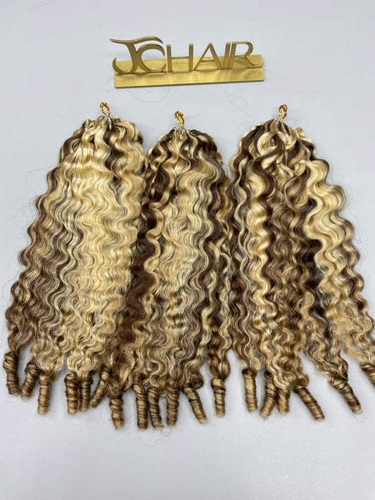 Miracle Knots Crochet Hair #4/27/613 SSC