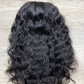 U-part Wig 180% 210%Density - indian wavy #1B