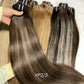 raw hair balayage bundles #P2/5 straight