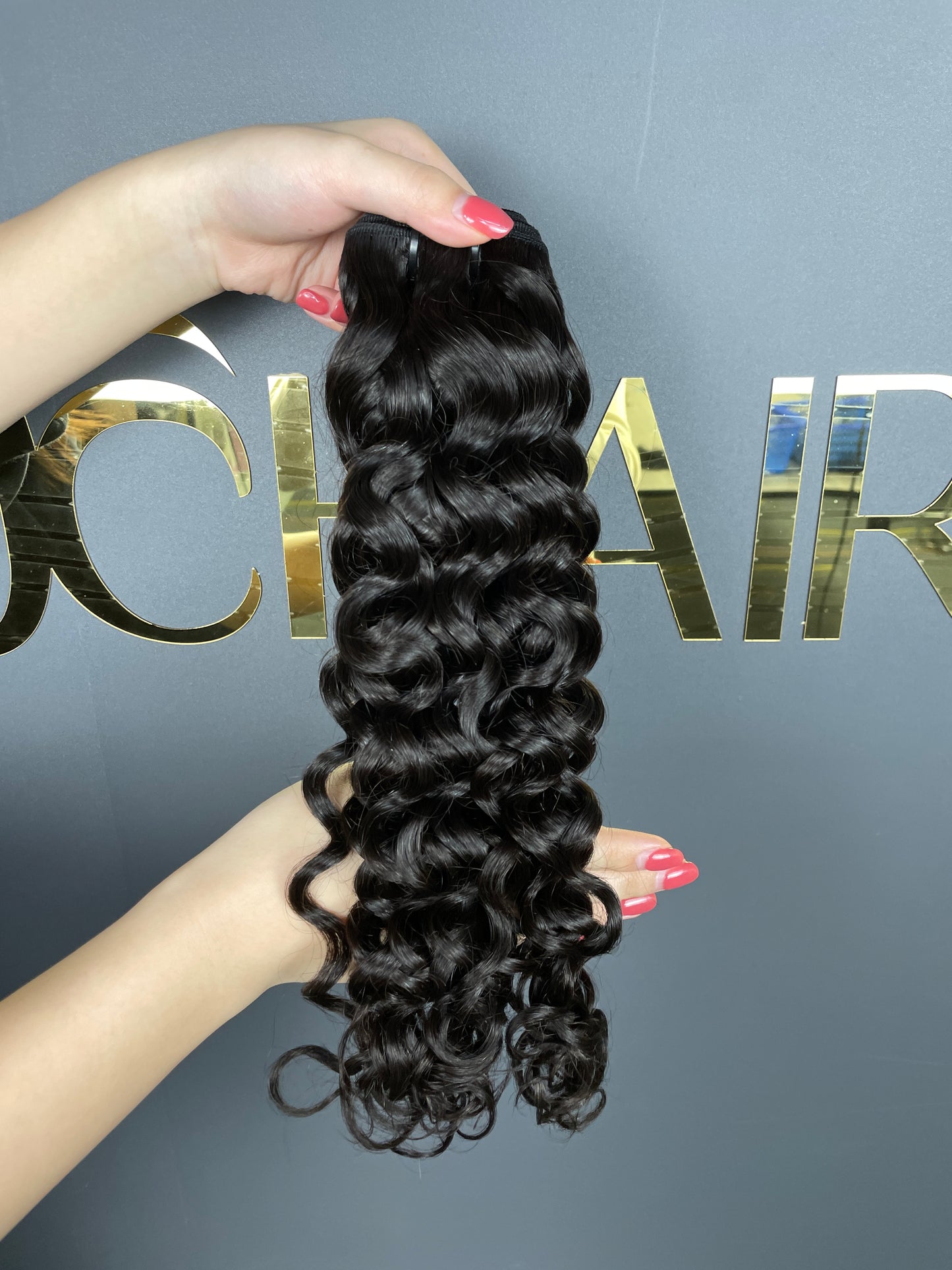 Raw indian hair Bundle #1B - Water Wave