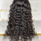 Top Burmese Virgin Hair 4x4 5x5 6X6 7X7 HD Closure Wig - Loose Curly #1B