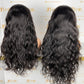 Top Burmese Virgin Hair 13x4 13x6 HD Full Frontal Wig - Body Wave #1B