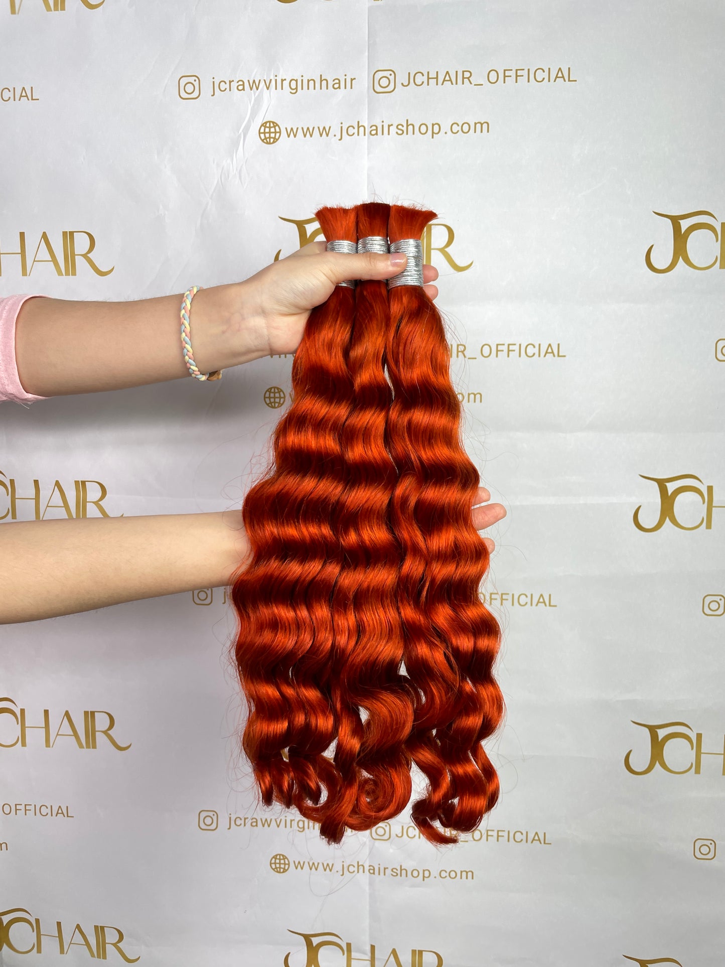 Bulk Hair Off the Track #350 - Loose curly