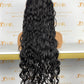 Top Burmese Virgin Hair 4x4 5x5 6X6 7X7 HD Closure Wig - Natural Wave #1B