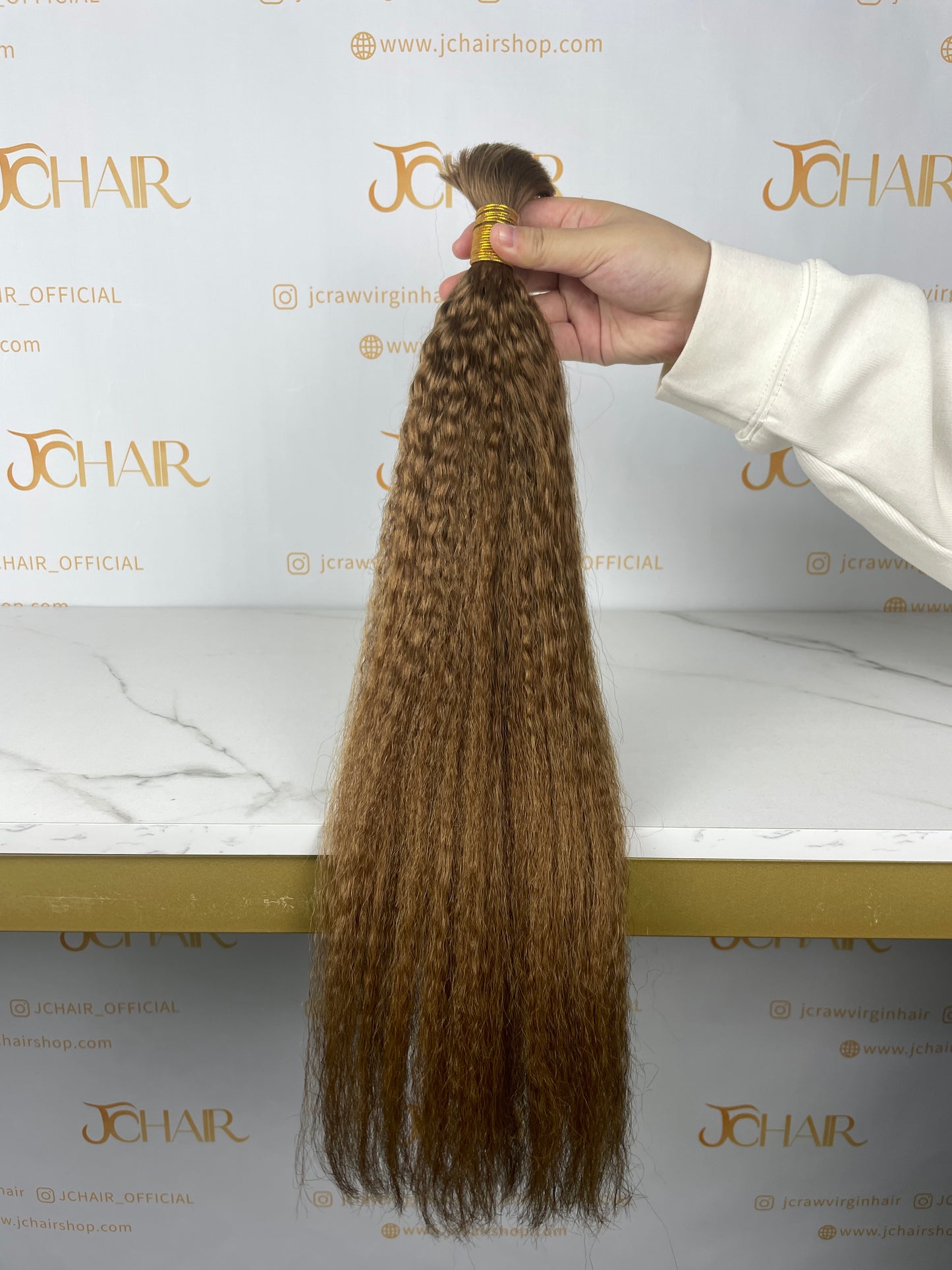 Bulk Hair Off the Track #30 kinky straight
