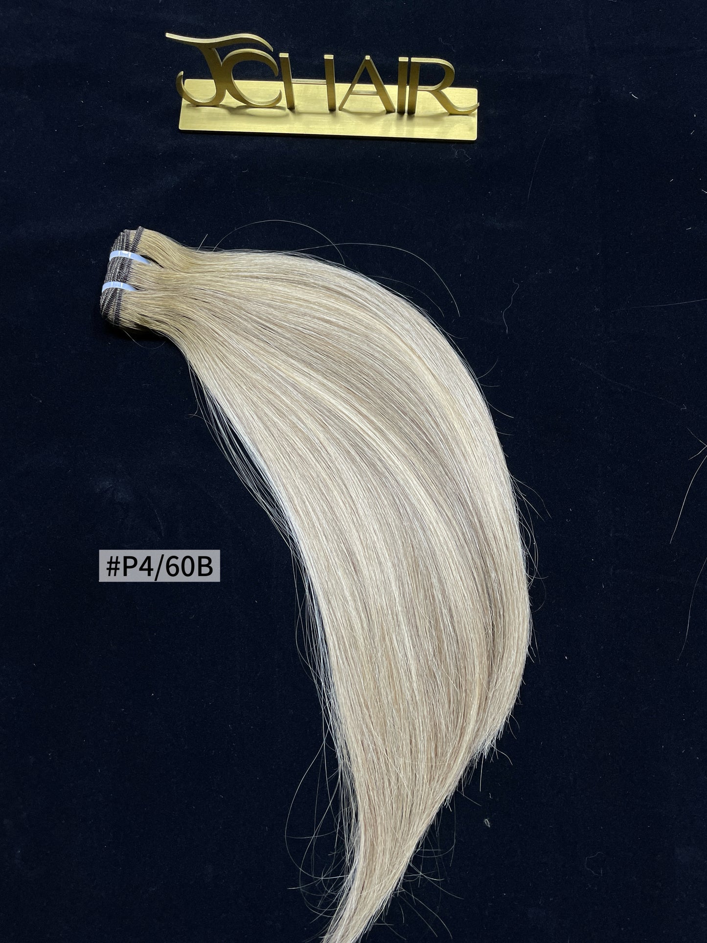 raw blended hair bundle & clip in #straight