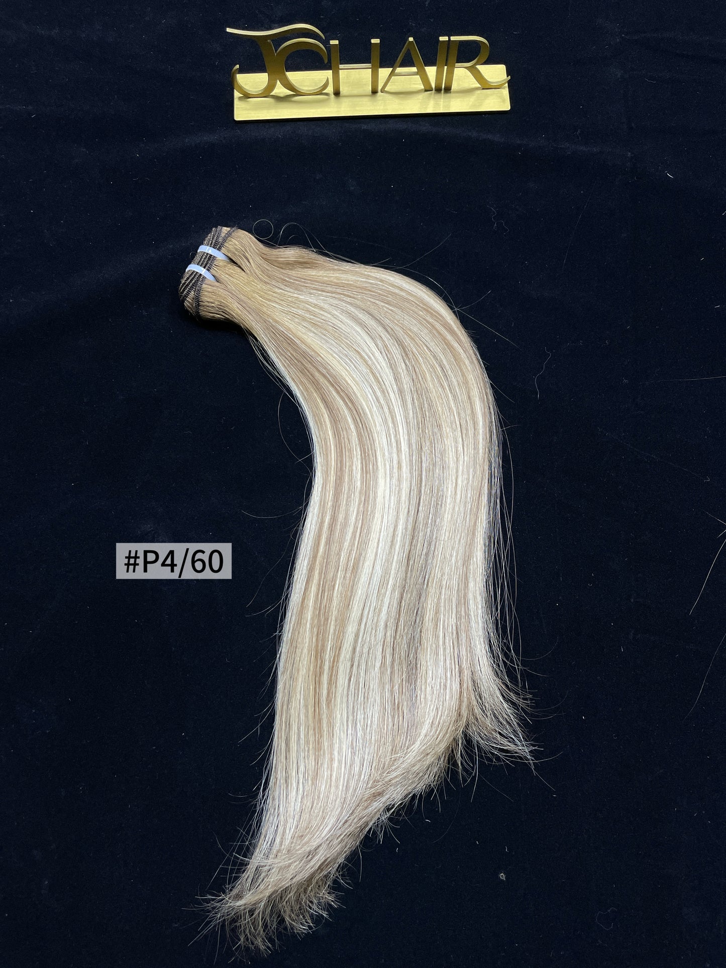 raw blended hair bundle & clip in #straight