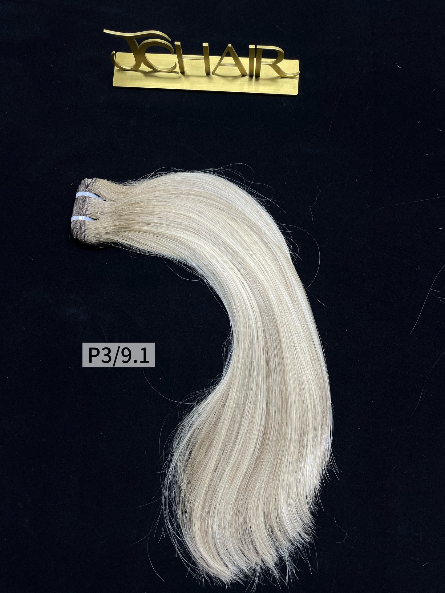 raw blended hair bundle & clip in #straight