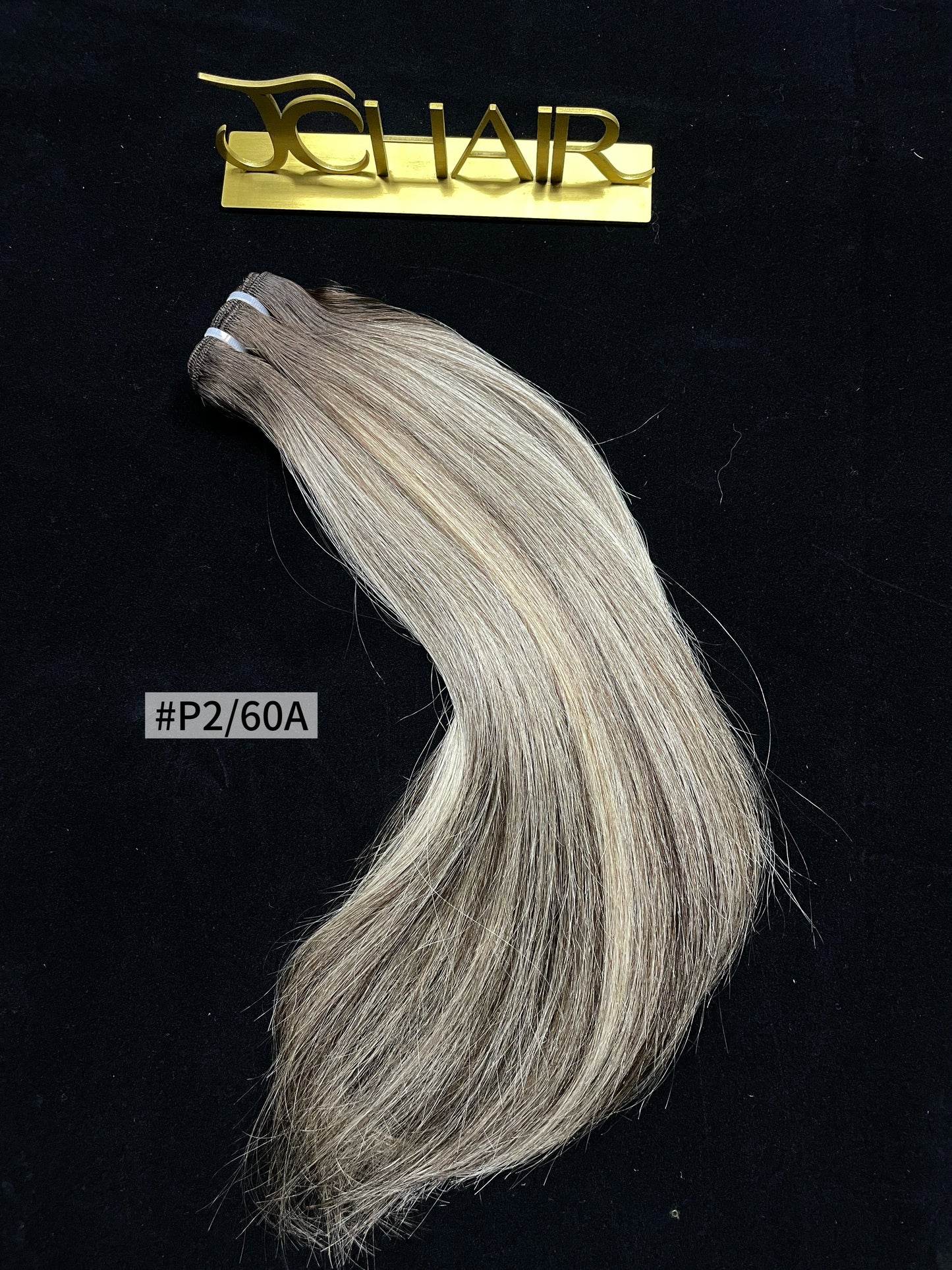 raw blended hair bundle & clip in #straight