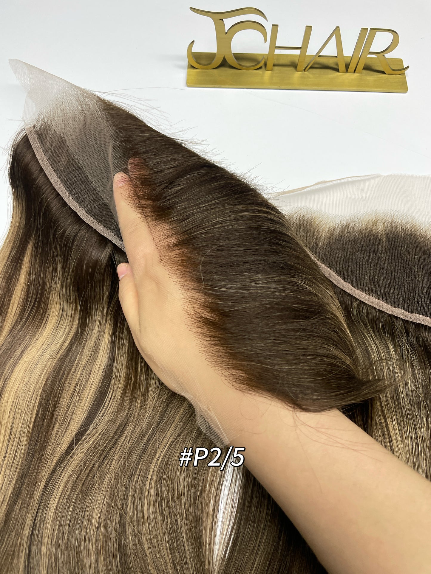 Raw Hair Blended Highlighted HD Lace Closures & Frontals