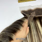 Raw Hair Blended Highlighted HD Lace Closures & Frontals