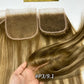 Raw Hair Blended Highlighted HD Lace Closures & Frontals