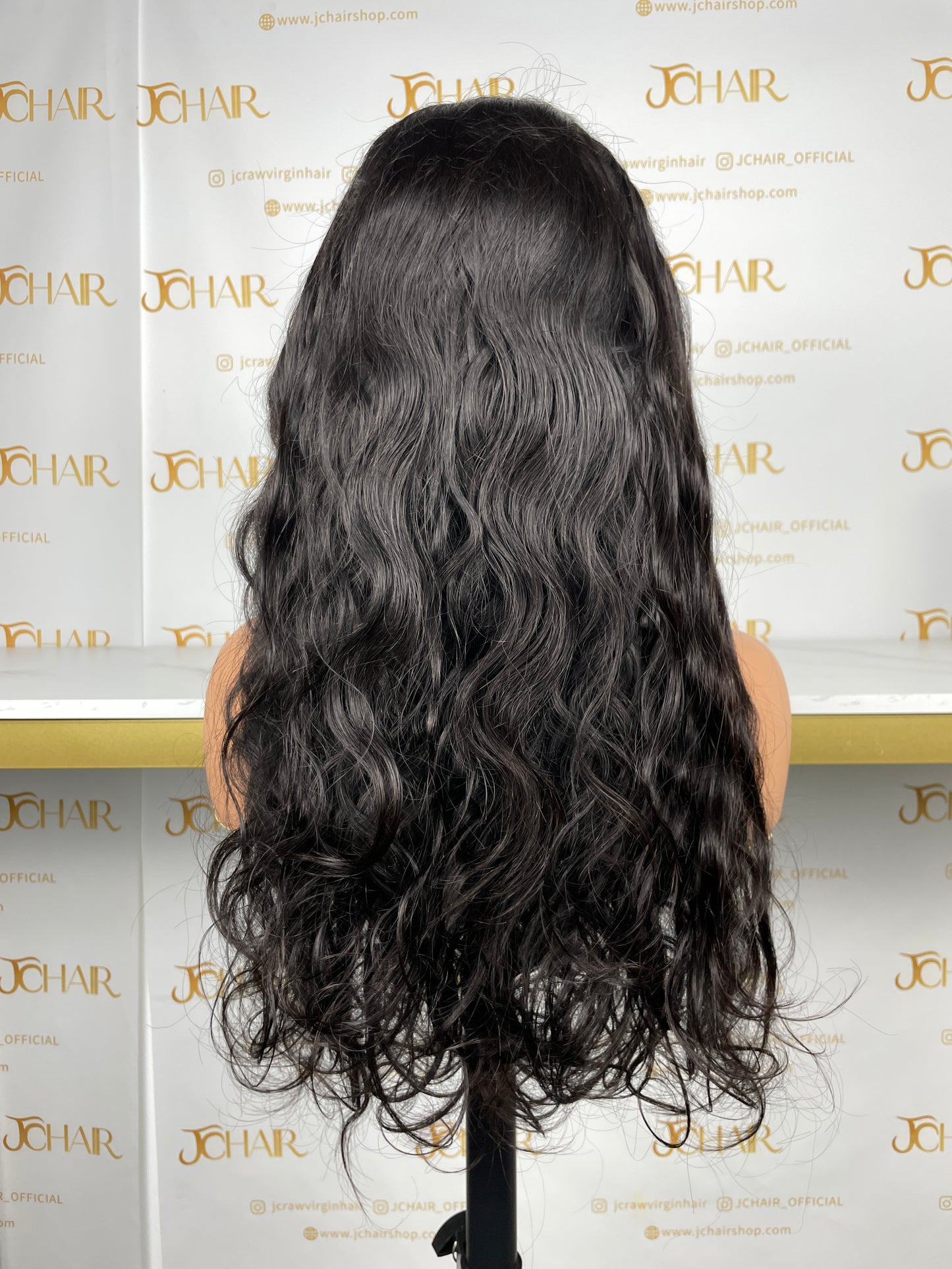 Top Burmese Virgin Hair 13x4 13x6 HD Full Frontal Wig - Body Wave #1B