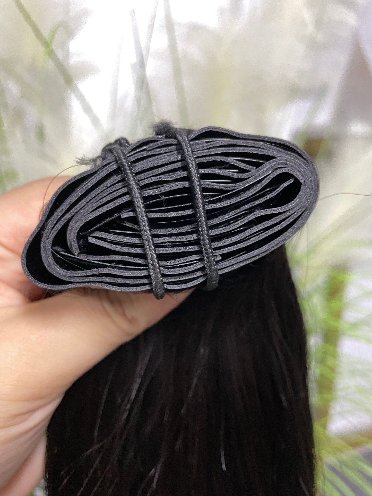 Small PU Seamless Clip in Extension #1B - Straight