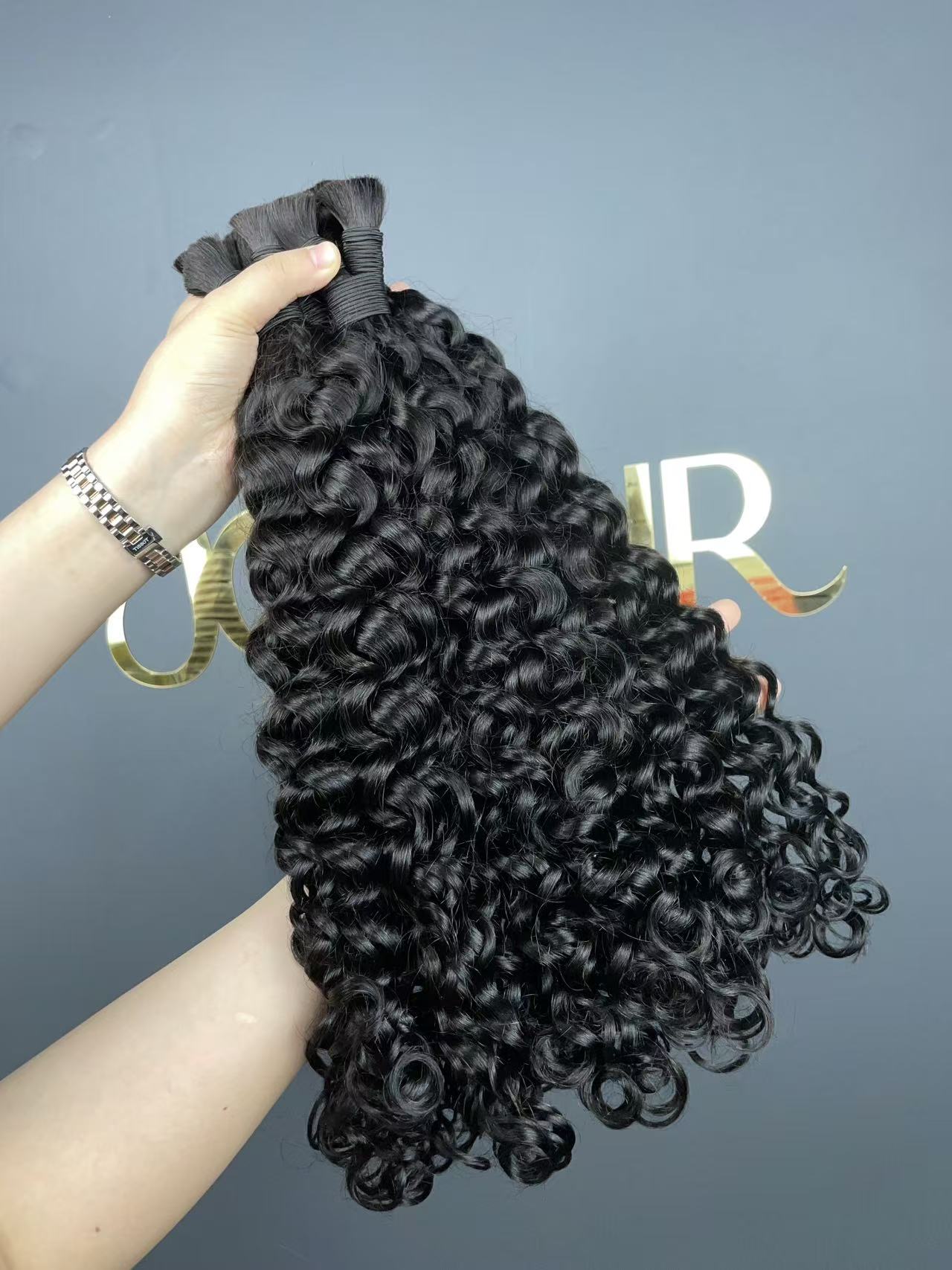 Bulk Hair Off the Track #1B - Water Wave